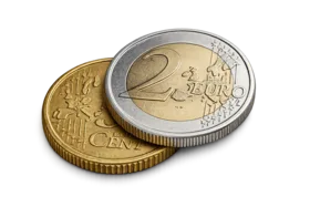 2 Euro und 50 Cent Münze